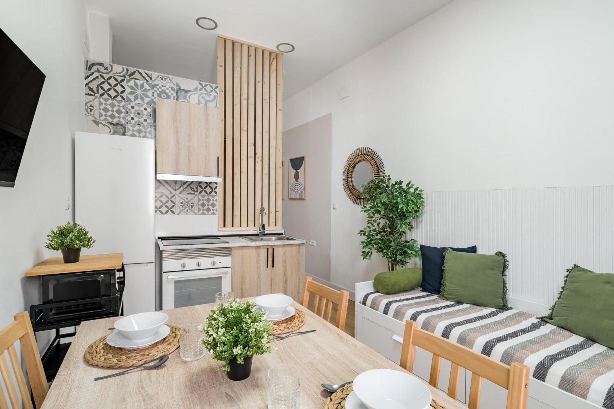 Charming Lucero Lägenhet Madrid Exteriör bild